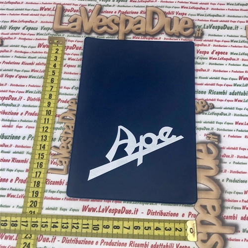 Vintage blauer Dokumentenhalter für PIAGGIO APE MP CAR FL FL2 FL3 P MIX TM P CALESSINO A1 A11 AB AC MAX DIESEL POKER P601 P703