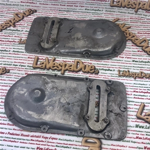 Par de tapas redondas para Piaggio APE 125 A A1T A15T, brazos de la cadena de transmisión trasera, varilla de cambio de marchas, faro, bajo, calessino, primera serie