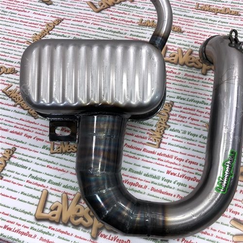 Pot d'échappement à expansion développé pour VESPA 125 150 VL1 VL2 VL3 VM1 VM2 VN1 VN2 VB1TLVD RACING PERFORMANCE ROAD RACE type 6 jours six