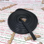 Perfil de goma de repuesto para las tiras del reposapiés de la VESPA 150 VL1T VL2T VL3T VB1T struzzo gs dei poveri, 420 cm de largo. Producto italiano de excelente calidad.