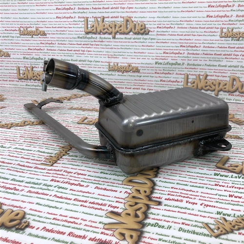 Auspuff für VESPA 125 V30T AL V33T von 1951 bis 1952 Roman Holidays absenkbares Abblendlicht ro 014850