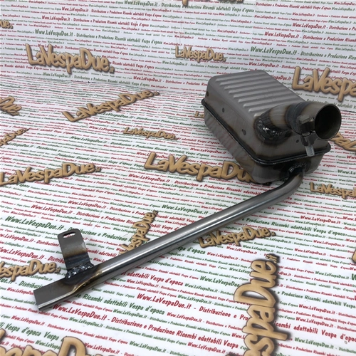 Auspuff für VESPA 125 V30T AL V33T von 1951 bis 1952 Roman Holidays absenkbares Abblendlicht ro 014850