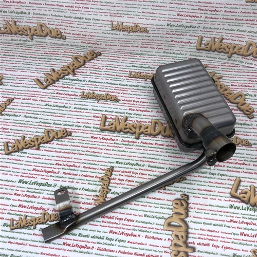 Auspuff für VESPA 125 V30T AL V33T von 1951 bis 1952 Roman Holidays absenkbares Abblendlicht ro 014850