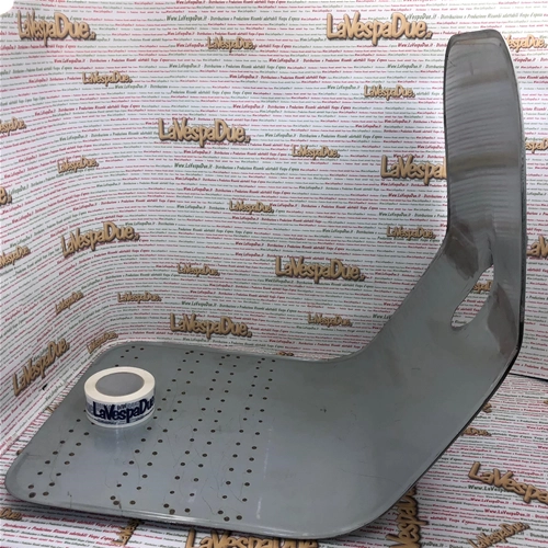 Protection complète de repose-pieds avec 4 renforts pour Vespa 98 V98T 1947-1948, phare bas et levier de vitesse