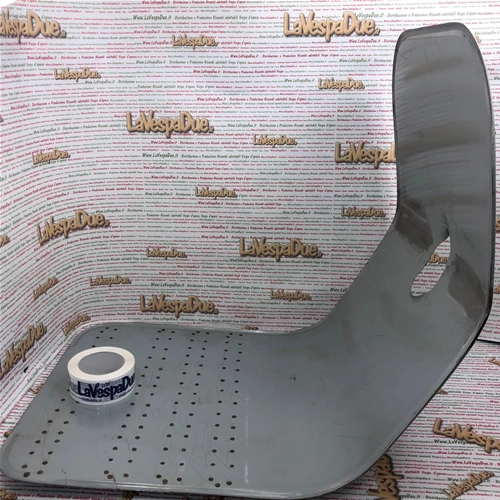 Protection complète de repose-pieds avec 4 renforts pour Vespa 98 V98T 1947-1948, phare bas et levier de vitesse