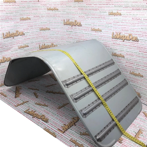 Protection complète de repose-pieds avec 4 renforts pour Vespa 98 V98T 1947-1948, phare bas et levier de vitesse