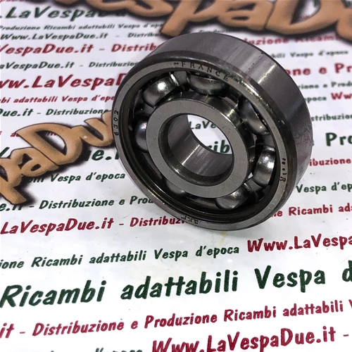 Roulement SKF 6302 mm 15X42X13 pour accouplement flexible d'arbre primaire pour VESPA 80 125 150 180 200 PX PE ARCOBALENO MILLENNIUM COSA 2 SPRINT SUPER RALLY COSA CLX de 1981 à 2013 APE 220 420 ro 83018R 253934 112793 235934 485912