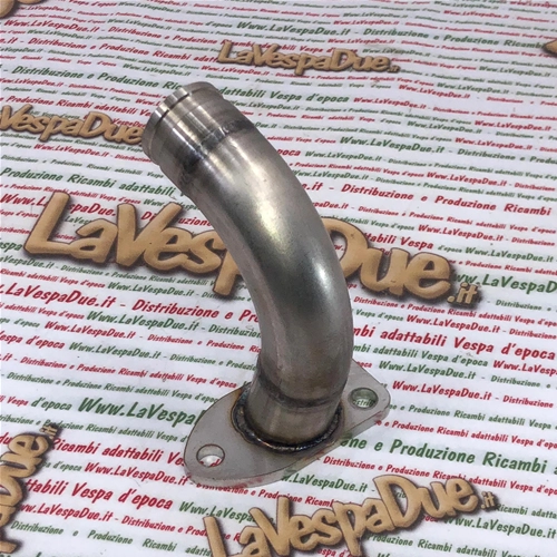 Colector de admisión de carburador de acero inoxidable para VESPA GS 150 VS1 VS2 VS3 VS4 VS5T con válvula de disco rotativo
