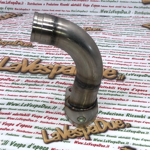 Colector de admisión de carburador de acero inoxidable para VESPA GS 150 VS1 VS2 VS3 VS4 VS5T con válvula de disco rotativo
