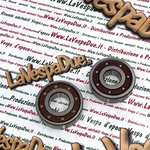 SPECIAL OFFER Crankshaft main bearing kit PINASCO 25412902 for VESPA SMALL 50 80 90 125 NLR SS Super Sprint SPECIAL ET3 PRIMAVERA from 1964