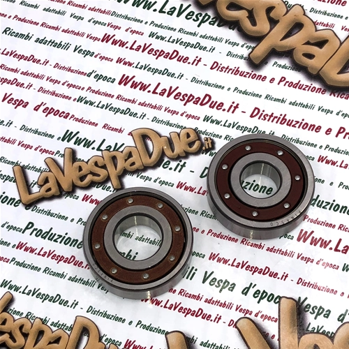 SPECIAL OFFER Crankshaft main bearing kit PINASCO 25412902 for VESPA SMALL 50 80 90 125 NLR SS Super Sprint SPECIAL ET3 PRIMAVERA from 1964