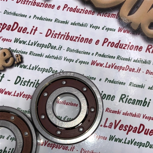 SPECIAL OFFER Crankshaft main bearing kit PINASCO 25412902 for VESPA SMALL 50 80 90 125 NLR SS Super Sprint SPECIAL ET3 PRIMAVERA from 1964