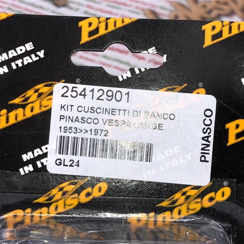 SPECIAL OFFER Crankshaft main bearing kit PINASCO 25412902 for VESPA SMALL 50 80 90 125 NLR SS Super Sprint SPECIAL ET3 PRIMAVERA from 1964