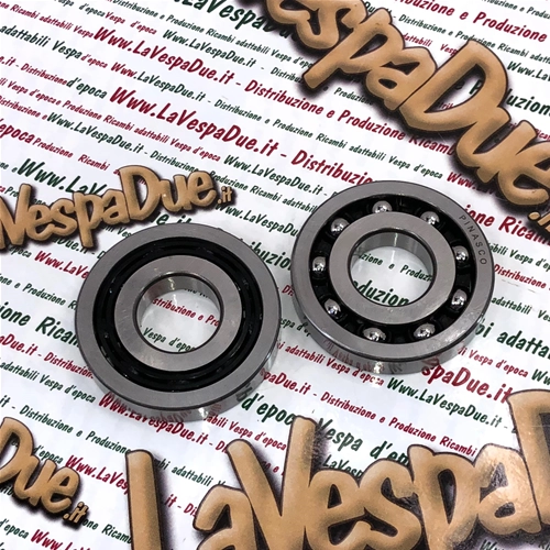 Kit de paliers principaux de vilebrequin PINASCO 25412901 pour VESPA LARGE 125 150 200 phare bas VM VN VL Sprint TS Super GT GTR GL de 1953 à 1972