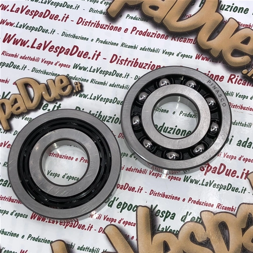 Kit de paliers principaux de vilebrequin PINASCO 25412901 pour VESPA LARGE 125 150 200 phare bas VM VN VL Sprint TS Super GT GTR GL de 1953 à 1972