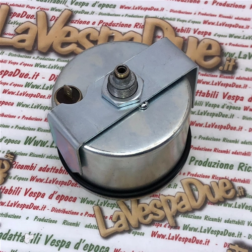 Contachilometri scala 120 km per VESPA 80 125 150 200 PX PE prima serie chiave sul banubrio P150 S P 200 E con cornice cromata r.o. 190523
