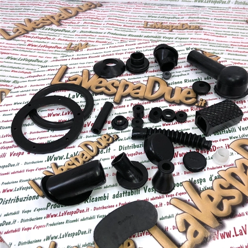 Kit de pasacables de goma y guía de cables para VESPA 125 150 160 180 200 GS SPRINT SUPER VNB VBB GL TS GTR