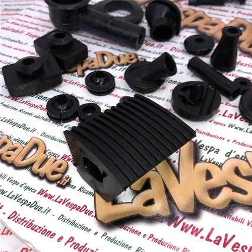 Kit de pasacables y prensaestopas de goma para VESPA 125 150 160 180 200 GS SPRINT SUPER VNB VBB GL TS GTR CON UNIDAD DE CONTROL EXTERNA