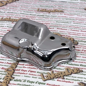 Verchromter/galvanisierter Deckel für Vergasergehäuse mit automatischem Mischer für VESPA PX 125 150 180 200 RALLY T5 RO 249114 - 4178205