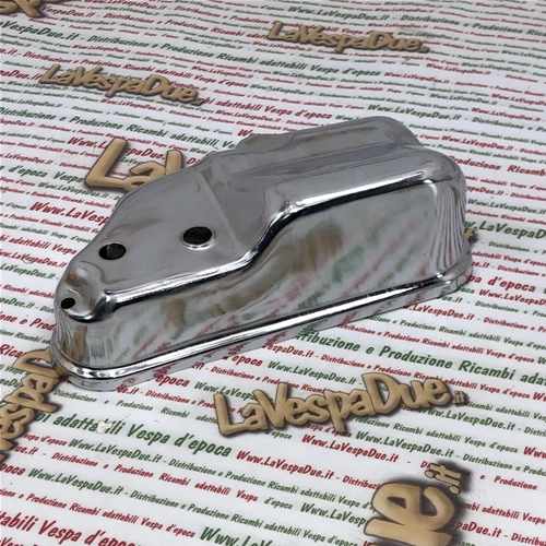 Verchromter/galvanisierter Deckel für Vergasergehäuse mit automatischem Mischer für VESPA PX 125 150 180 200 RALLY T5 RO 249114 - 4178205