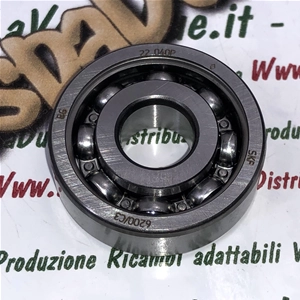 SKF 6200 C3 10X30X9 Lager mit mehreren Zahnradzapfen, Schwungradseite für VESPA 50 125 NLR ET3 PRIMAVERA PK 50 125 S XL APE P50 FL FL2 FL3 RST MIX ro 007035