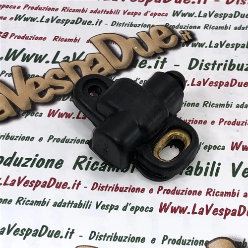 Botón de parada de freno NC pequeño negro para Vespa 125 VNB1 150 VBA VBB1 VGLA GL GS VS4 VS5 160 GS 180 SS desde 0024700 adaptable a sistemas de 12 voltios Vespa 125 Super GT TS 150 Super Sprint Veloce 180 SS 0024701 Rally ro 181637 093722 082775