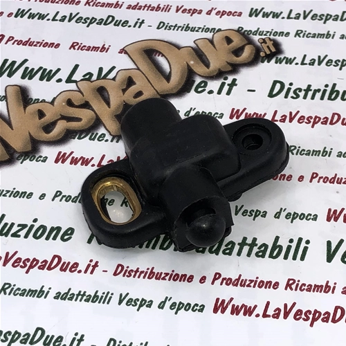 Botón de parada de freno NC pequeño negro para Vespa 125 VNB1 150 VBA VBB1 VGLA GL GS VS4 VS5 160 GS 180 SS desde 0024700 adaptable a sistemas de 12 voltios Vespa 125 Super GT TS 150 Super Sprint Veloce 180 SS 0024701 Rally ro 181637 093722 082775