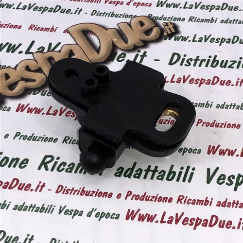 Botón de parada de freno NC pequeño negro para Vespa 125 VNB1 150 VBA VBB1 VGLA GL GS VS4 VS5 160 GS 180 SS desde 0024700 adaptable a sistemas de 12 voltios Vespa 125 Super GT TS 150 Super Sprint Veloce 180 SS 0024701 Rally ro 181637 093722 082775
