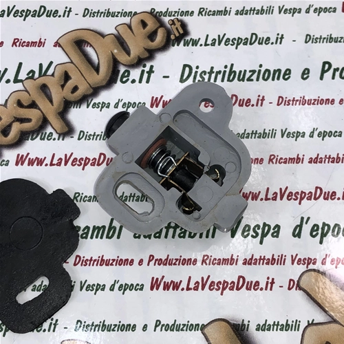Bouton-poussoir de butée de pédale de frein gris (grand modèle) pour VESPA 125 VNB2 TS GT GTR SUPER 150 SUPER SPRINT VELOCE RALLY - Qualité supérieure ro 055316