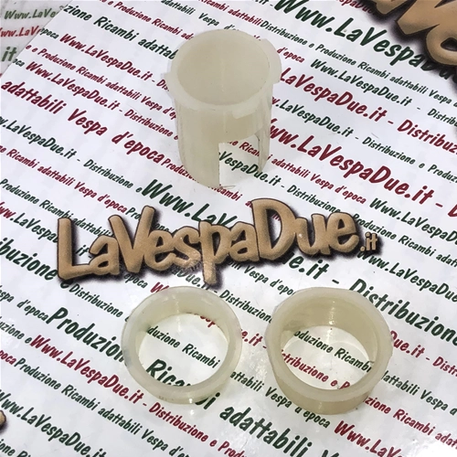 Satz mit 3 Buchsen für die LML-Lenkerbaugruppe für Schalthebel und Gasgriff, passend für Vespa PX 80, 125, 150, 200 PE, Lusso, Cosa 1, 2, 125, 150, 200 sowie für LML Star 125, 200 4T, Star 125 II Lite 4T Automatic CVT