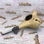 Manubrio completo per VESPA GS 150 VS5T 1959 1960 1961 foro commutatore chiave e spia usato