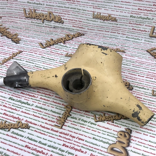 Guidon complet pour Vespa GS 150 VS5T 1959-1960-1961 (occasion), avec emplacement pour contacteur à clé et voyant de signalisation.
