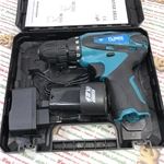 Perceuse-visseuse alimentée par batterie rechargeable 12 volts