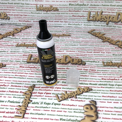 WAG TYRE REPAIR INFLATE AND REPAIRS tire spray wheel repair 100 ml Instantly repairs and inflates tires for all VESPA SCOOTER