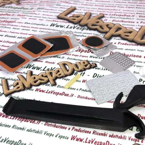 Kit de reparación de cámaras de aire para bicicletas y patinetes
