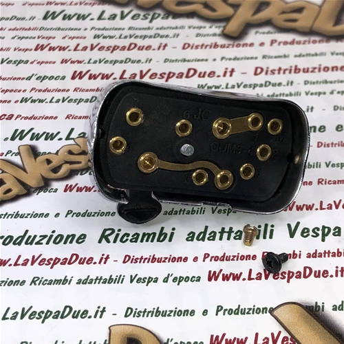 Verchromter Lichtschalter für VESPA 125 150 VNA1T VNA2T VNB1T VNB2T VBA1T VB1T VL1T VL2T VL3T
