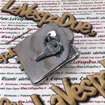 Tapa del maletero Tapa del depósito de combustible con cerradura orificio central para LAMBRETTA GP DL LI TV