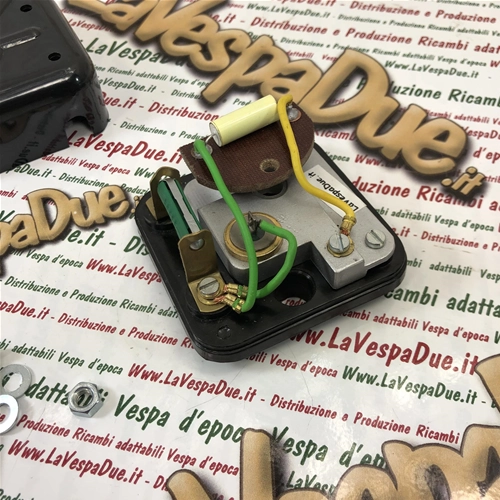 Kit redresseur électronique pour VESPA 180 SS, régulateur de courant avec dissipateur thermique plus large et diode haute tension, reproduction du modèle d'origine