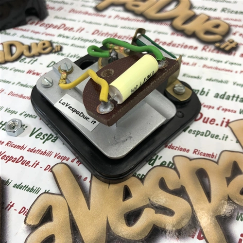 Kit redresseur électronique pour VESPA 180 SS, régulateur de courant avec dissipateur thermique plus large et diode haute tension, reproduction du modèle d'origine