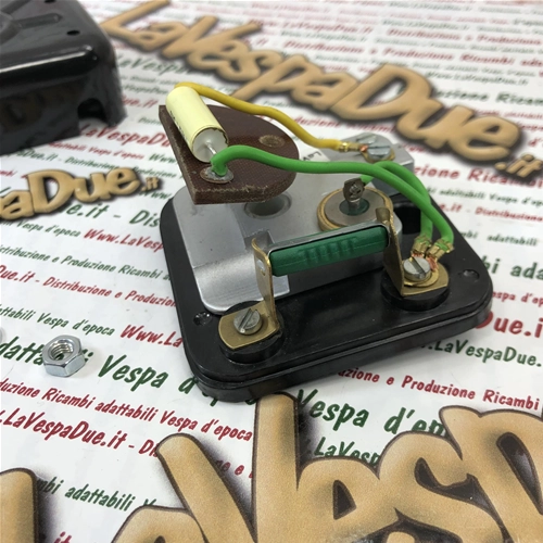 Kit redresseur électronique pour VESPA 180 SS, régulateur de courant avec dissipateur thermique plus large et diode haute tension, reproduction du modèle d'origine