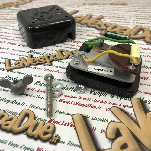 Kit redresseur électronique pour VESPA 180 SS, régulateur de courant avec dissipateur thermique plus large et diode haute tension, reproduction du modèle d'origine