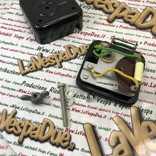 Kit redresseur électronique pour VESPA 180 SS, régulateur de courant avec dissipateur thermique plus large et diode haute tension, reproduction du modèle d'origine