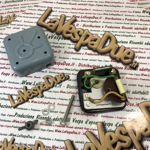 Kit redresseur électronique pour VESPA 180 SS, régulateur de courant avec dissipateur thermique plus large et diode haute tension, reproduction du modèle d'origine