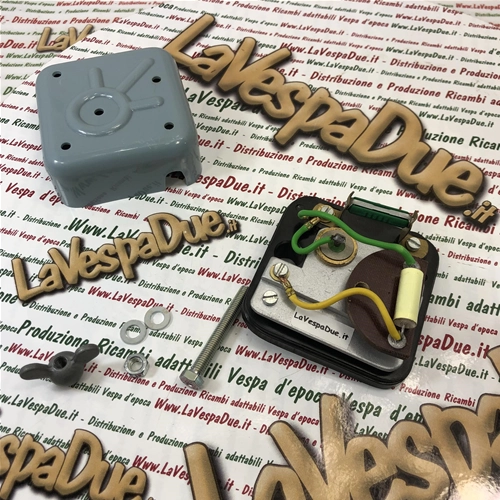 Kit redresseur électronique pour VESPA 180 SS, régulateur de courant avec dissipateur thermique plus large et diode haute tension, reproduction du modèle d'origine