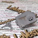 Tapa del maletero Tapa del depósito de combustible con orificio lateral para cerradura para LAMBRETTA GP DL LI TV