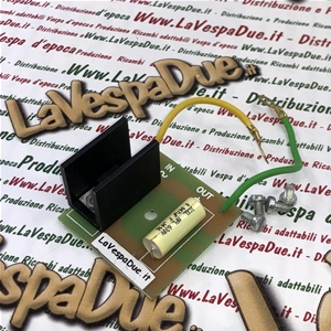 Rectifier VESPA 150 VB1T gs dei poveri 150 VL3T from frame 82752 to electronic board current regulator with heat sink