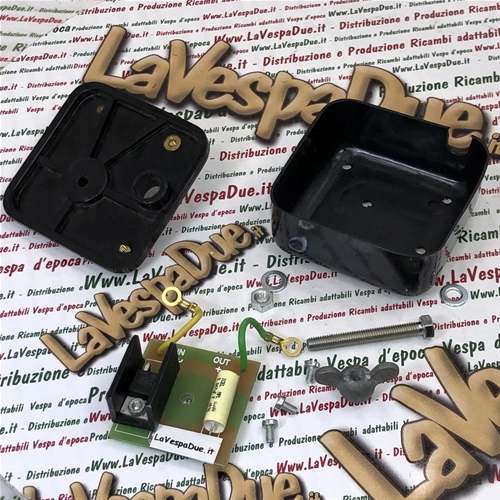 Kit redresseur pour Vespa 125 VNB1 Super GT 150 Super Sprint VBB1 GL 180 SS 200 Rally, comprenant une carte électronique, un régulateur de courant et un dissipateur thermique.