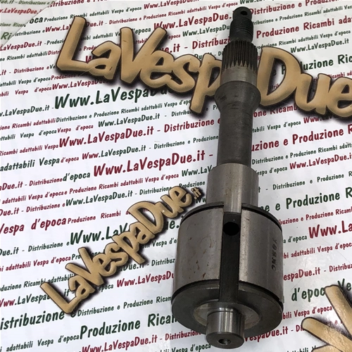 Arbre de transmission pour Vespa 50 première série, petite porte, avec croix à 2 griffes