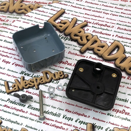 Kit redresseur pour câbles externes VESPA 150 GS VS1T et VS2T vers carte électronique : régulateur de courant avec dissipateur thermique et diode haute tension.