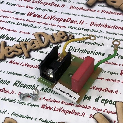 Carte électronique redresseuse VESPA 150 GS VS1T, câbles externes, régulateur de courant VS2T avec dissipateur thermique et diode haute tension